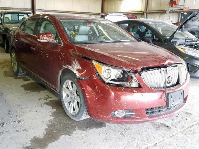 1G4GC5EG7AF281930 - 2010 BUICK LACROSSE C BURGUNDY photo 1