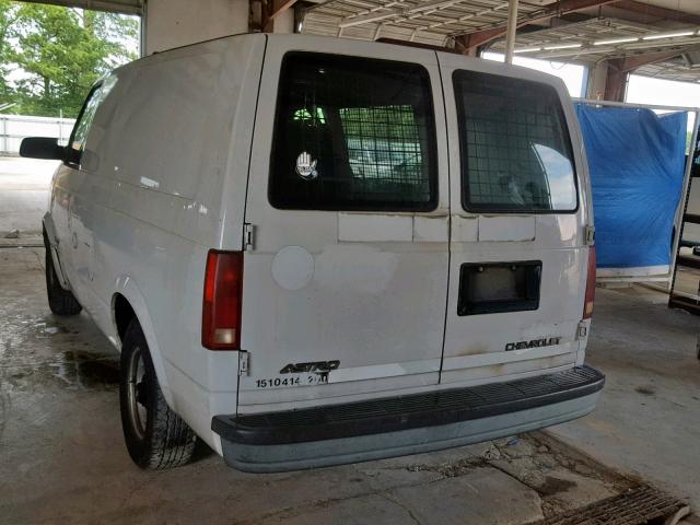 1GCDM19W4YB181719 - 2000 CHEVROLET ASTRO WHITE photo 3