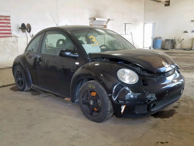 3VWFE21C72M437801 - 2002 VOLKSWAGEN NEW BEETLE შავი ფოტო 1