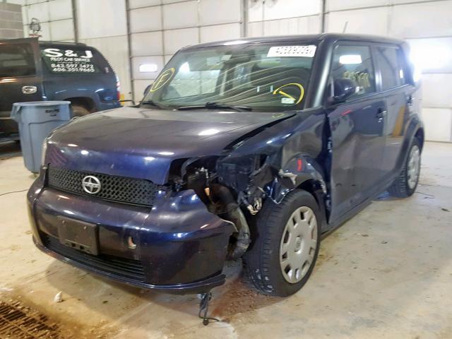 JTLKE50E681059843 - 2008 TOYOTA SCION XB 蓝色 照片 2