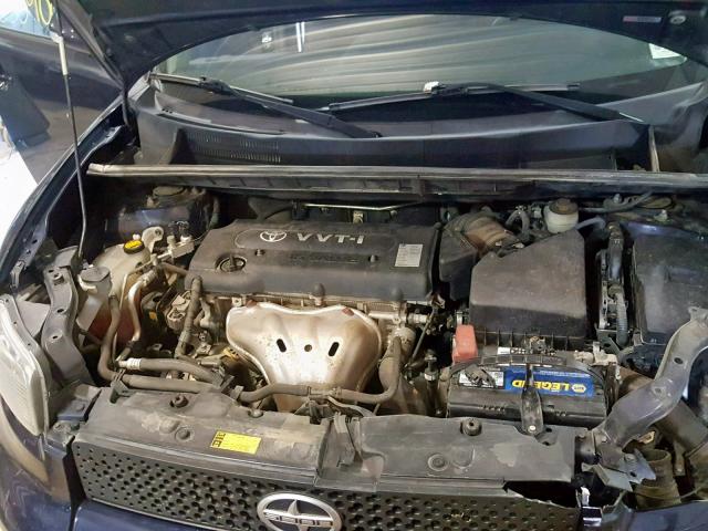 JTLKE50E681059843 - 2008 TOYOTA SCION XB 蓝色 照片 7