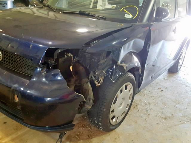 JTLKE50E681059843 - 2008 TOYOTA SCION XB 蓝色 照片 9