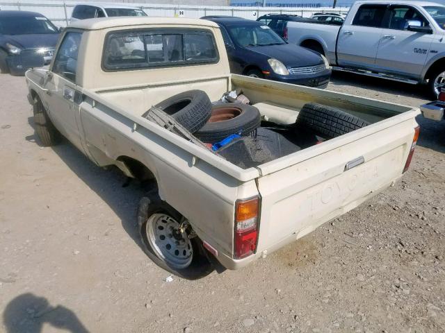 JT4RN34R2B0023009 - 1981 TOYOTA PICKUP 1/2 CREAM photo 3