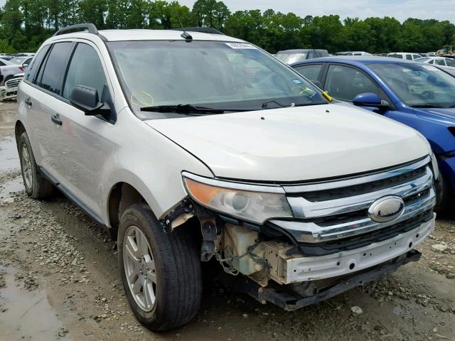 2FMDK3GC3BBB07425 - 2011 FORD EDGE SE WHITE photo 1