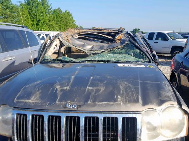 1J8HR58216C301324 - 2006 JEEP GRAND CHER BROWN photo 10