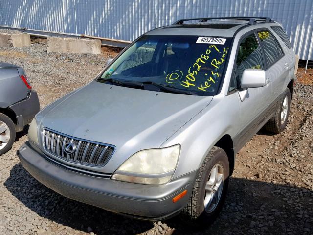 JTJHF10U430306811 - 2003 LEXUS RX 300 SILVER photo 2