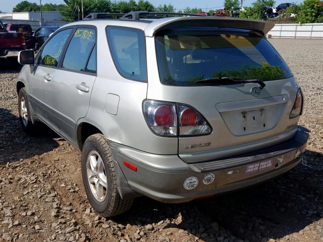 JTJHF10U430306811 - 2003 LEXUS RX 300 SILVER photo 3