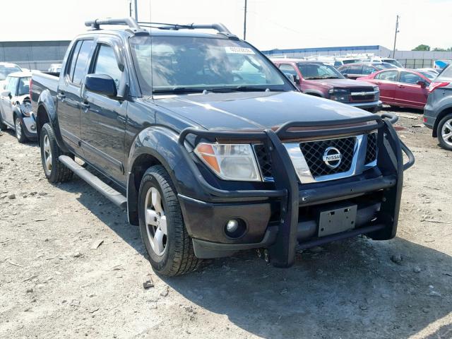 1N6AD07U47C426961 - 2007 NISSAN FRONTIER C BLACK photo 1