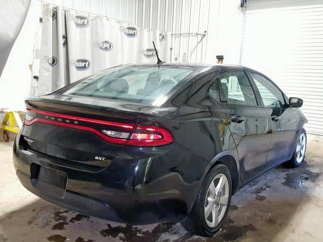 1C3CDFBB3FD221472 - 2015 DODGE DART SXT BLACK photo 4