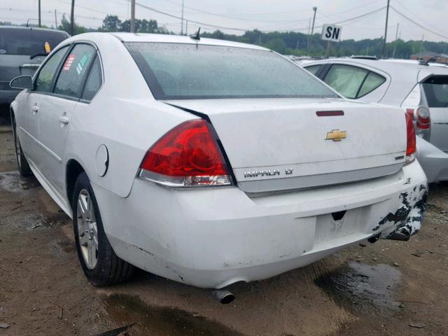 2G1WB5E30G1147107 - 2016 CHEVROLET IMPALA LIM WHITE photo 3