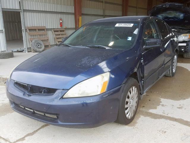 1HGCM56115A090826 - 2005 HONDA ACCORD DX BLUE photo 2