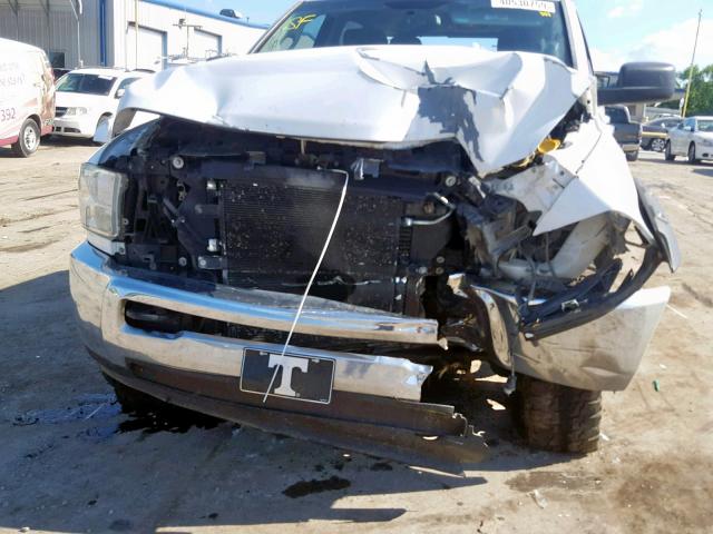 3C6UD5DL9CG298644 - 2012 DODGE RAM 2500 S WHITE photo 9