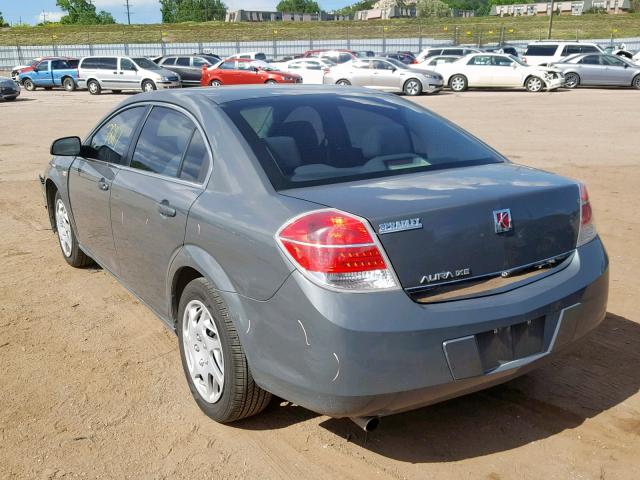 1G8ZS57B49F174812 - 2009 SATURN AURA XE GRAY photo 3