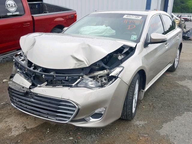 4T1BK1EBXEU114084 - 2014 TOYOTA AVALON BAS TAN photo 2