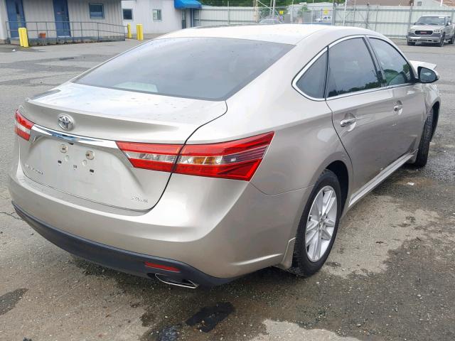 4T1BK1EBXEU114084 - 2014 TOYOTA AVALON BAS TAN photo 4