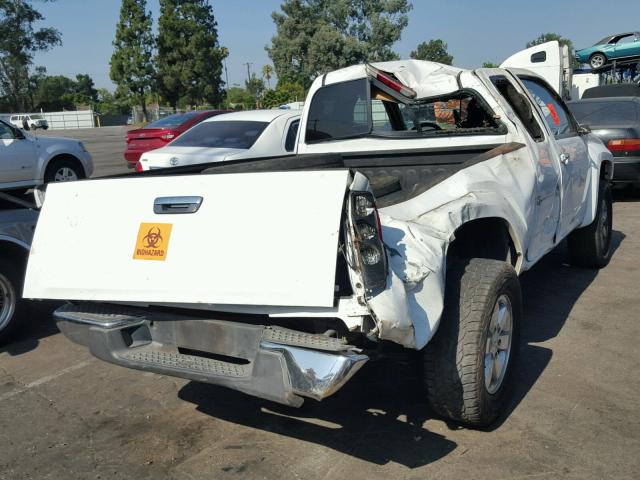 1GCKTDDE8A8121522 - 2010 CHEVROLET COLORADO L WHITE photo 4