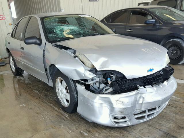 1G1JF524227407465 - 2002 CHEVROLET CAVALIER L SILVER photo 1