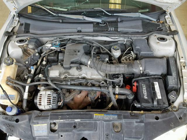 1G1JF524227407465 - 2002 CHEVROLET CAVALIER L SILVER photo 7