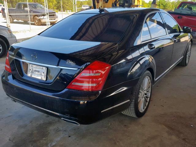 WDDNG7BB3AA291653 - 2010 MERCEDES-BENZ S 550 BLACK photo 4