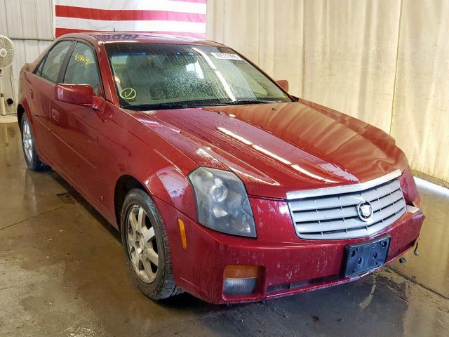 1G6DP577060113147 - 2006 CADILLAC CTS HI FEA BURGUNDY photo 1