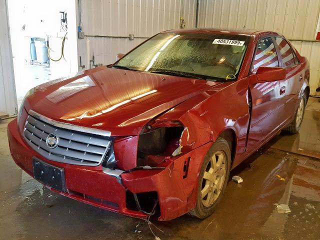 1G6DP577060113147 - 2006 CADILLAC CTS HI FEA BURGUNDY photo 2