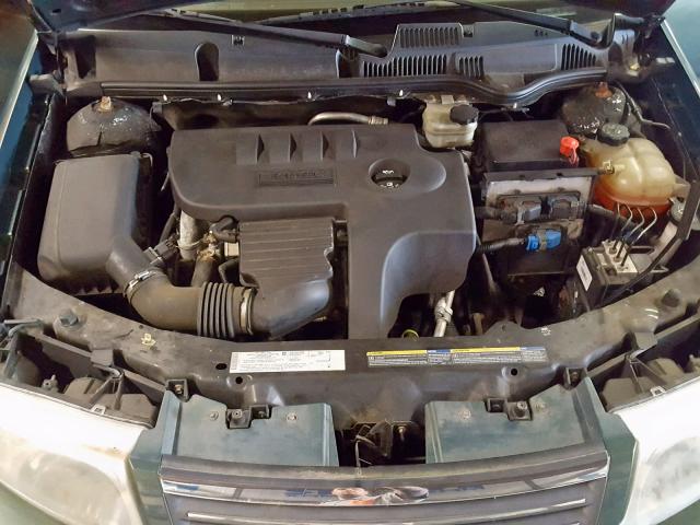 1G8AL58F36Z146649 - 2006 SATURN ION LEVEL GREEN photo 7