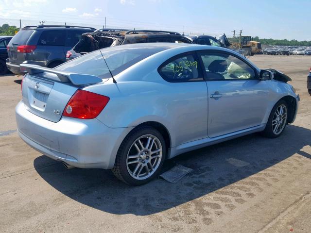 JTKDE177360090046 - 2006 TOYOTA SCION TC ტალღისფერი ფოტო 4