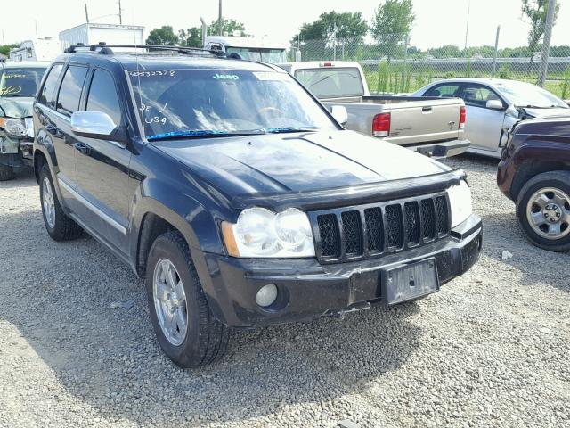 1J8HR68266C351447 - 2006 JEEP GRAND CHER BLACK photo 1