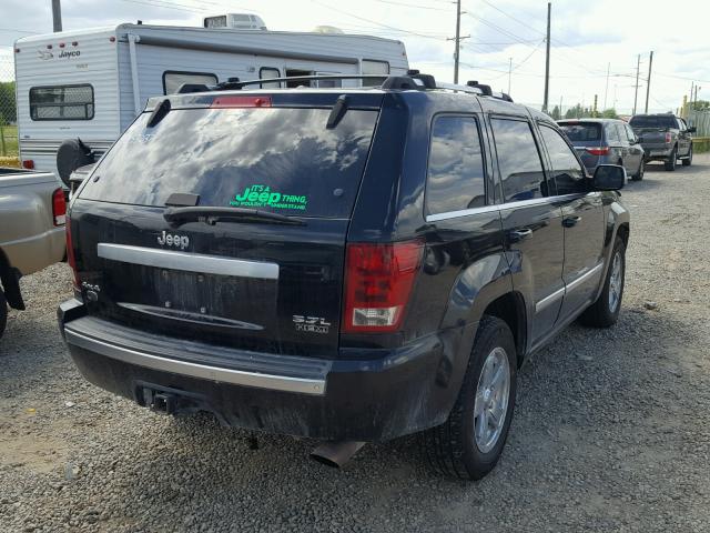 1J8HR68266C351447 - 2006 JEEP GRAND CHER BLACK photo 4