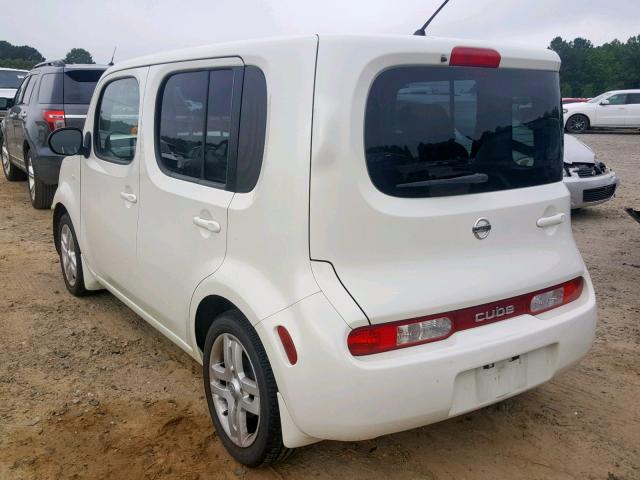 JN8AZ2KR0AT157243 - 2010 NISSAN CUBE BASE WHITE photo 3