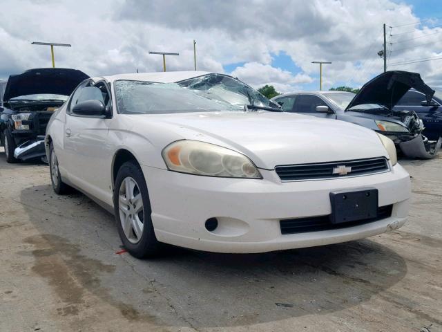 2G1WJ15K569203044 - 2006 CHEVROLET MONTE CARL WHITE photo 1