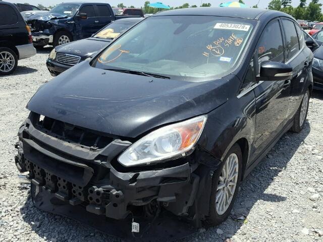 1FADP5BU1EL506426 - 2014 FORD C-MAX SEL BLACK photo 2