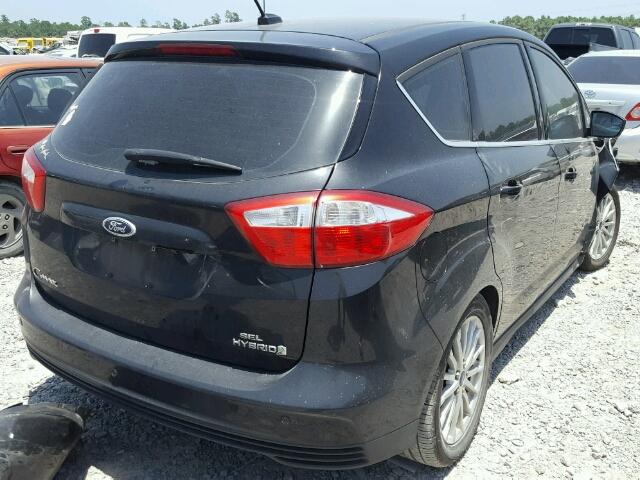 1FADP5BU1EL506426 - 2014 FORD C-MAX SEL BLACK photo 4