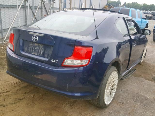 JTKJF5C73C3039170 - 2012 TOYOTA SCION TC ლურჯი ფოტო 4