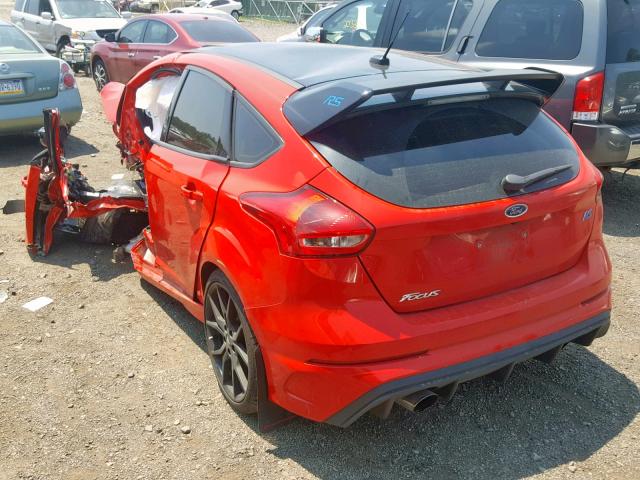 WF0DP3TH1J4127721 - 2018 FORD FOCUS RS RED photo 3