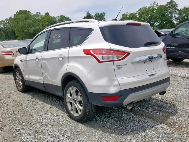 1FMCU0JX0FUA76781 - 2015 FORD ESCAPE TIT WHITE photo 3