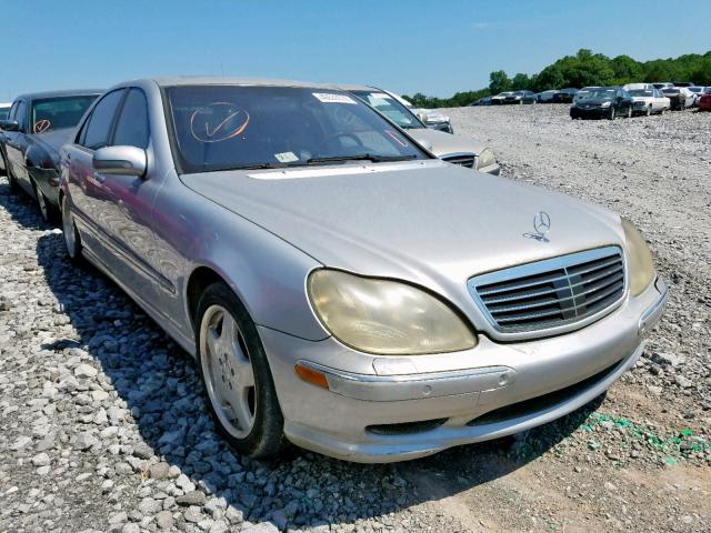 WDBNG78J91A188213 - 2001 MERCEDES-BENZ S 600 SILVER photo 1