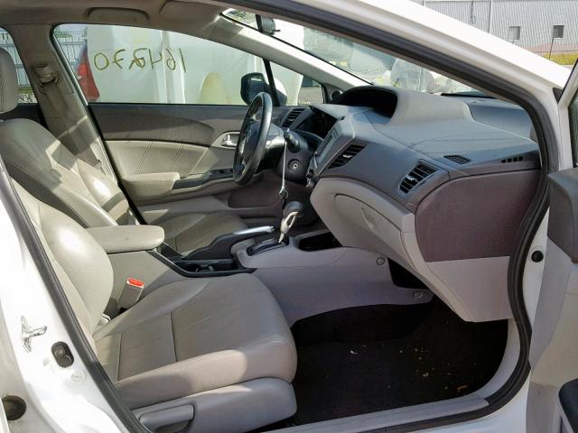 2HGFB2F95CH112803 - 2012 HONDA CIVIC EXL Ağ foto 5