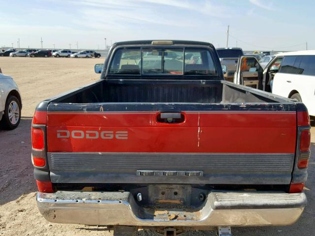 1B7MC36C3SS142488 - 1995 DODGE RAM 3500 BLACK photo 6