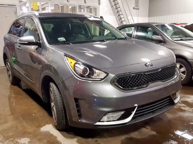 KNDCC3LC3H5089928 - 2017 KIA NIRO EX GRAY photo 1