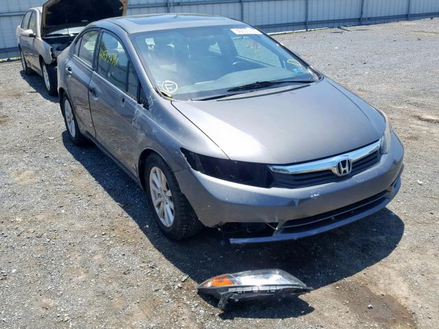 2HGFB2F97CH507582 - 2012 HONDA CIVIC EXL 灰色 照片 1