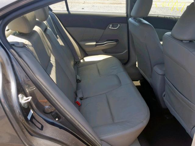 2HGFB2F97CH507582 - 2012 HONDA CIVIC EXL 灰色 照片 6