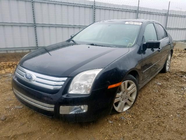 3FAHP02177R143404 - 2007 FORD FUSION SEL BLACK photo 2