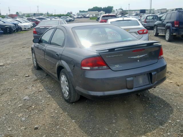 1C3EL46X35N681150 - 2005 CHRYSLER SEBRING GRAY photo 3