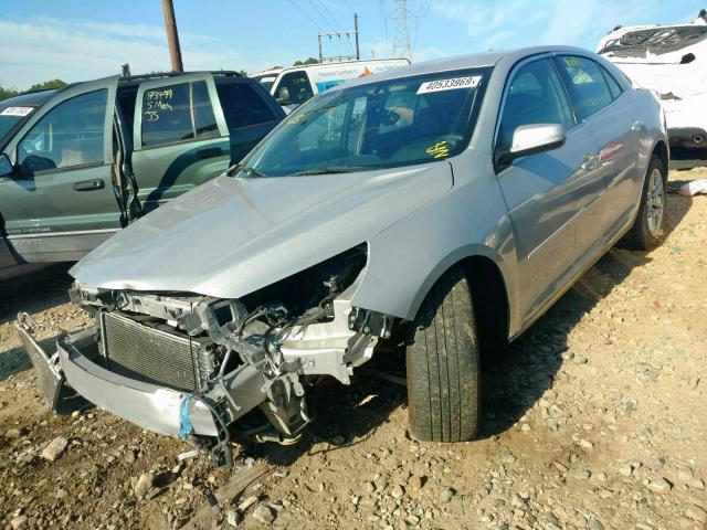 1G11C5SAXDF125050 - 2013 CHEVROLET MALIBU 1LT 银色 照片 2