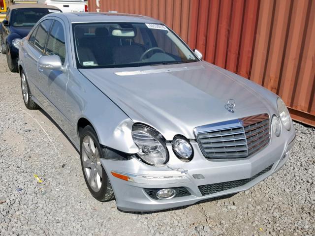 WDBUF56X87A989752 - 2007 MERCEDES-BENZ E 350 SILVER photo 1