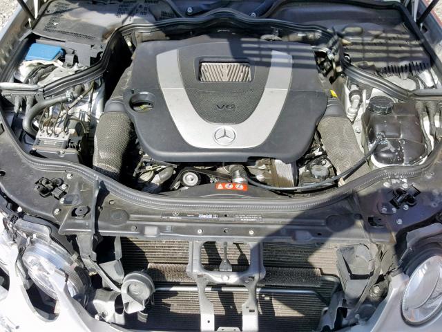 WDBUF56X87A989752 - 2007 MERCEDES-BENZ E 350 SILVER photo 7