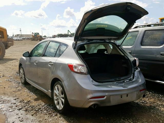 JM1BL1H69A1288966 - 2010 MAZDA 3 S GRAY photo 3