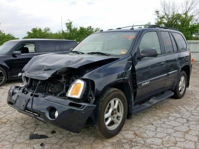 1GKDT13S852220305 - 2005 GMC ENVOY GRAY photo 2