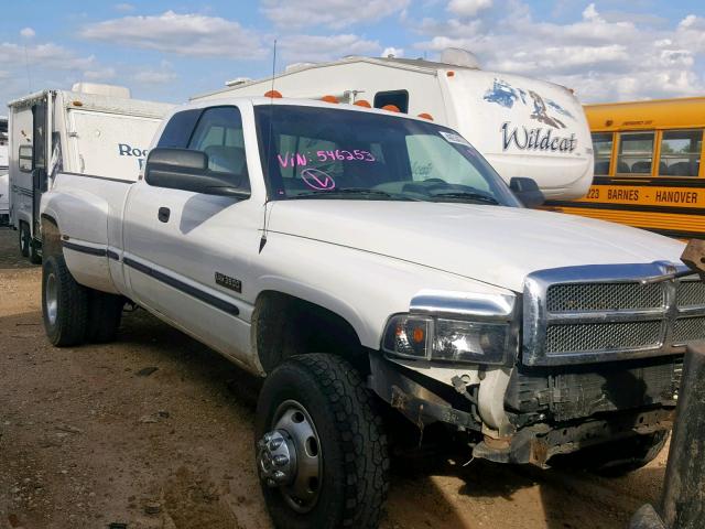 1B7MF3369XJ546253 - 1999 DODGE RAM 3500 WHITE photo 1